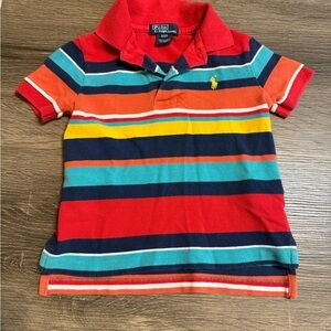 Ralph Lauren Multicolor Striped Kids Polo